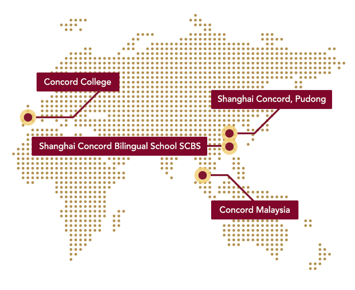 Concord International Schools Map